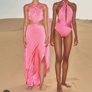 Baobab Ribera Maxi Dress - Pink